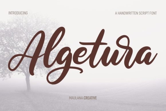 Algetura Font for Business Branding