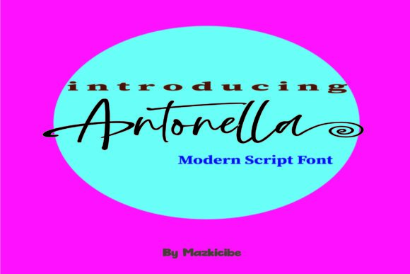 Antonella Font for Web Design