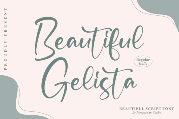Beautiful Gelista Font for Creative Campaigns