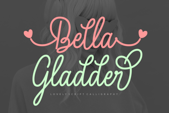 Bella Gladder Font for Creative Campaigns