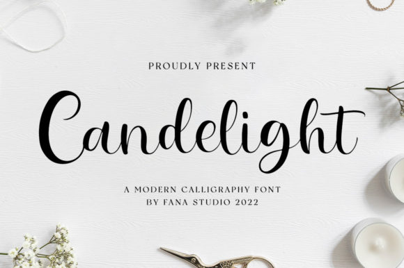 Candelight Font for Elegant Branding