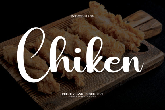 Chiken Font for Professional Branding