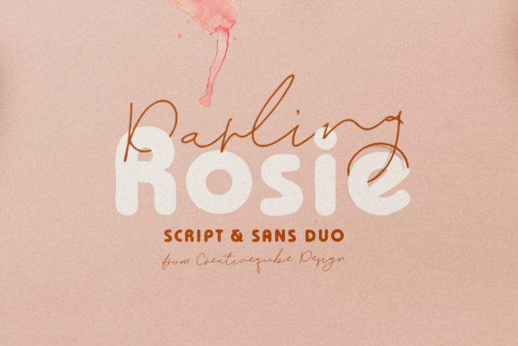 Darling Rosie Font for Elegant Branding