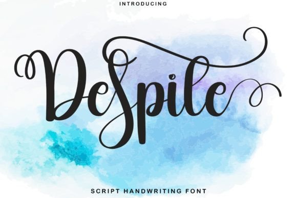 Despite Font for Creative Campaigns