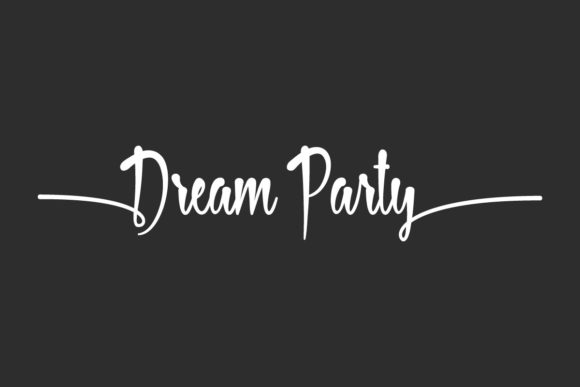 Dream Party Font for Business Branding