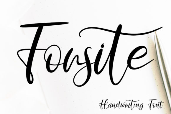 Forsite Font for Creative Makers
