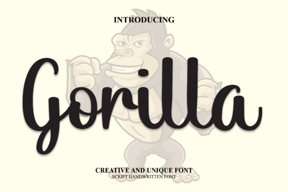 Gorilla Font: A Whimsical Touch for Designers