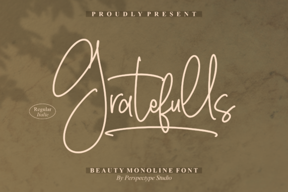 Gratefulls – Elegant Script Font