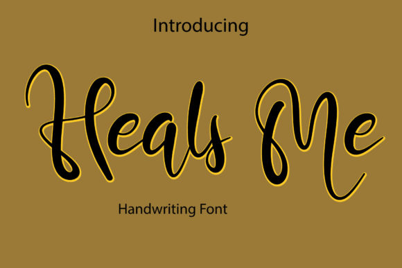 Heals Me Font: Elegant Script for Branding