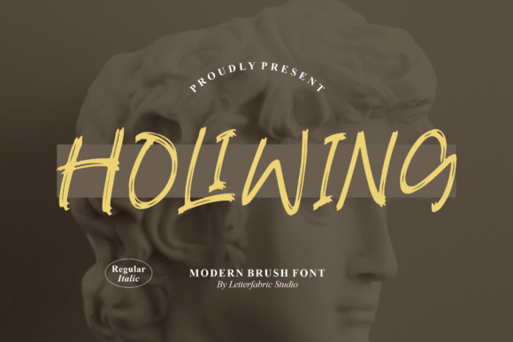 Holiwing: A Modern Handwritten Font for Business Branding
