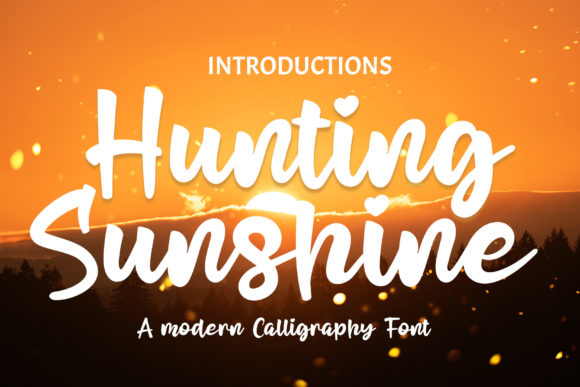 Hunting Sunshine Font Review