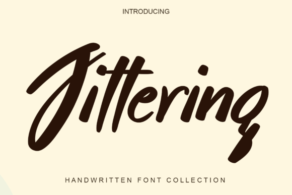 Jittering Font for Business Branding