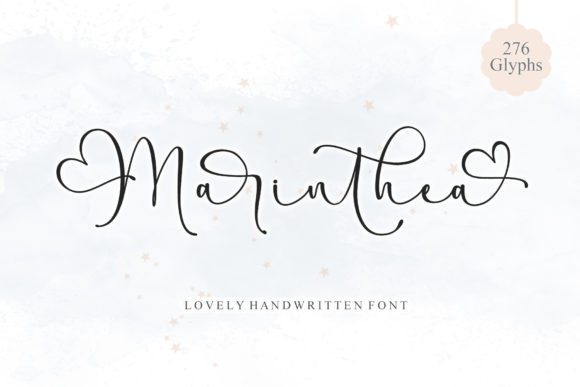 Marinthea Font for Web Design