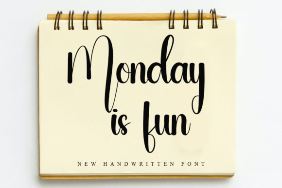 Monday is Fun Font Review
