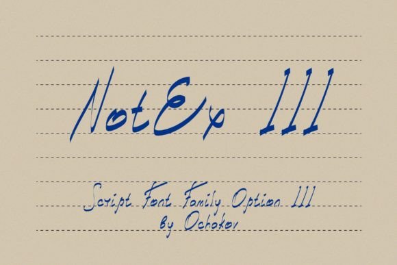 Notex III Font for Elegant Branding