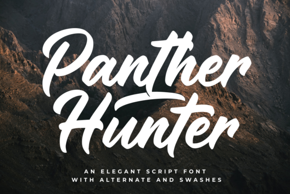 Panther Hunter Font for Professional Branding