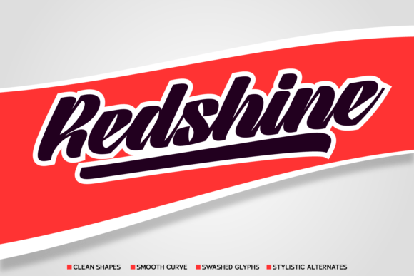 Redshine: A Script Font for Elegant Design
