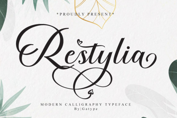 Restylia Font: Elegant Script for Design Projects