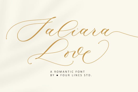 Saliara Love Font for Web Design