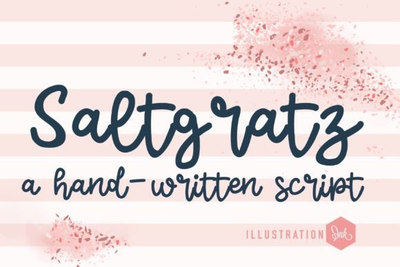 Saltgratz Font: Quirky Handwritten Style
