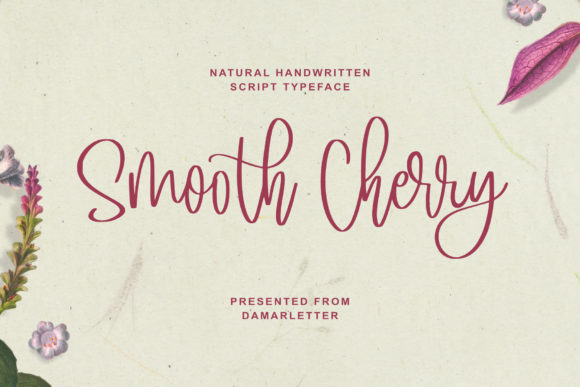 Smooth Cherry Font for Creative Campaigns