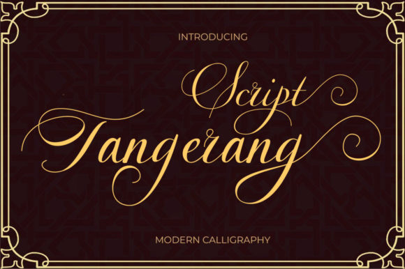 Tangerang Font Review