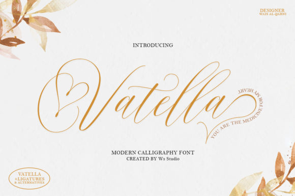 Vatella Font: Vintage Script for Modern Campaigns