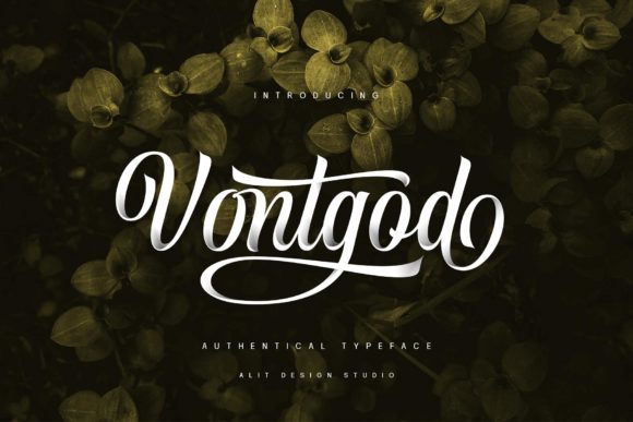 Vontgod: A Timeless Script Font