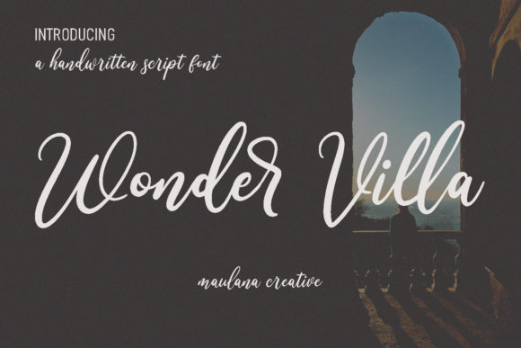 Wonder Villa Font for Web Design