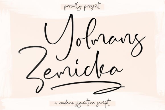 Yolmans Zemicka Font for Creative Branding